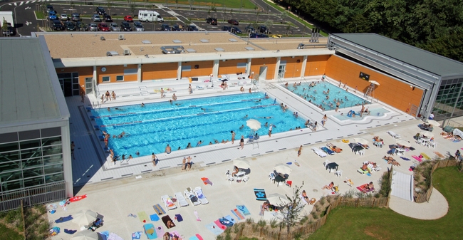 vue piscine aqua'melle